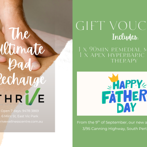 The Ultimate Dad Recharge - $190 (Valued at $295)